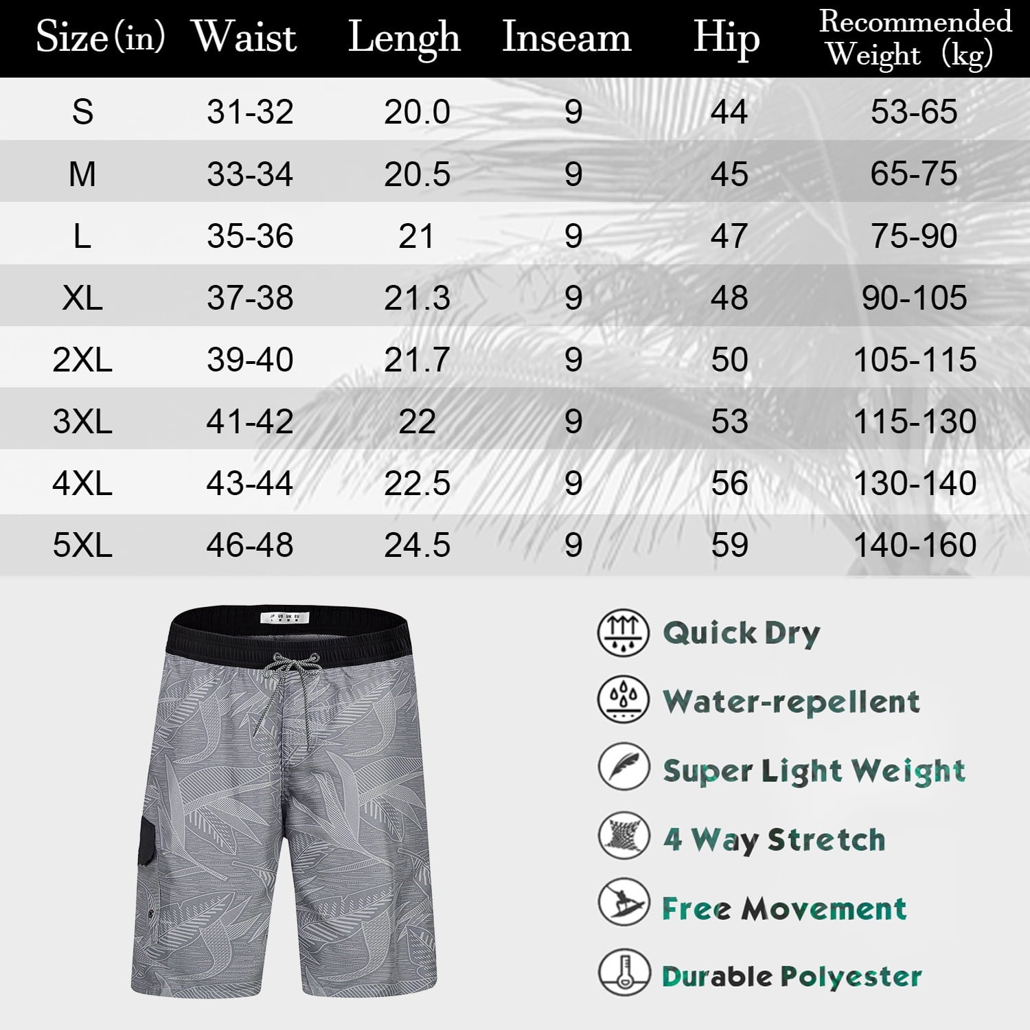 APTRO Mens Swim Trunks 9'' Mesh Liner Quick Dry Swim Shorts Board Shorts Bathing Suit Swimsuit Summer Beach Shorts Gray MK36 M